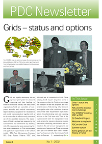 PDC Newsletter 2002 number 1