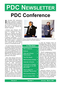 PDC Newsletter 1997 number 1